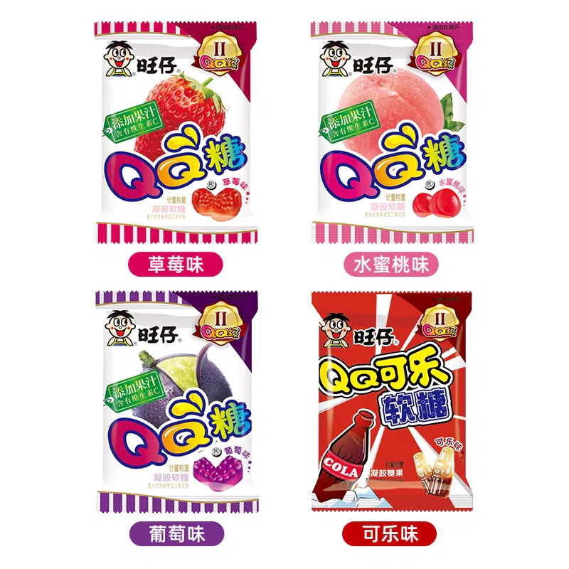 QQ Sugar Mixed Flavor 17g*5 packs 85 g