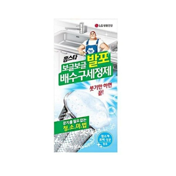 홈스타 보글보글 발포 배수구 세정제 (40g x 3개입) 40 그램