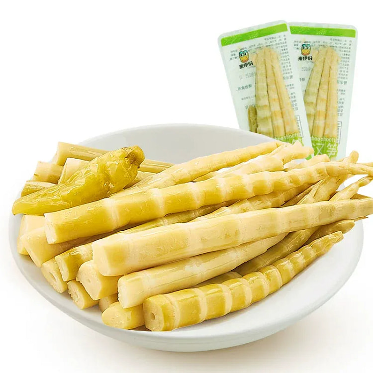 来伊份山椒罗汉笋儿童追剧办公零食（2小包）约