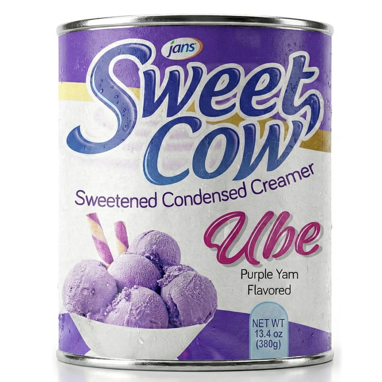 Jans - Sweet Cow Ube, 13.40 oz, Pack of 1 13.4 fl.oz