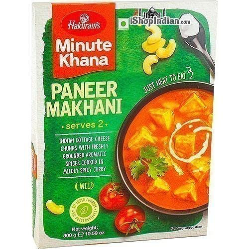 Haldiram's Paneer Makhani - Minute Khana (Ready-to-Eat), 10.5 oz box 10.5 oz