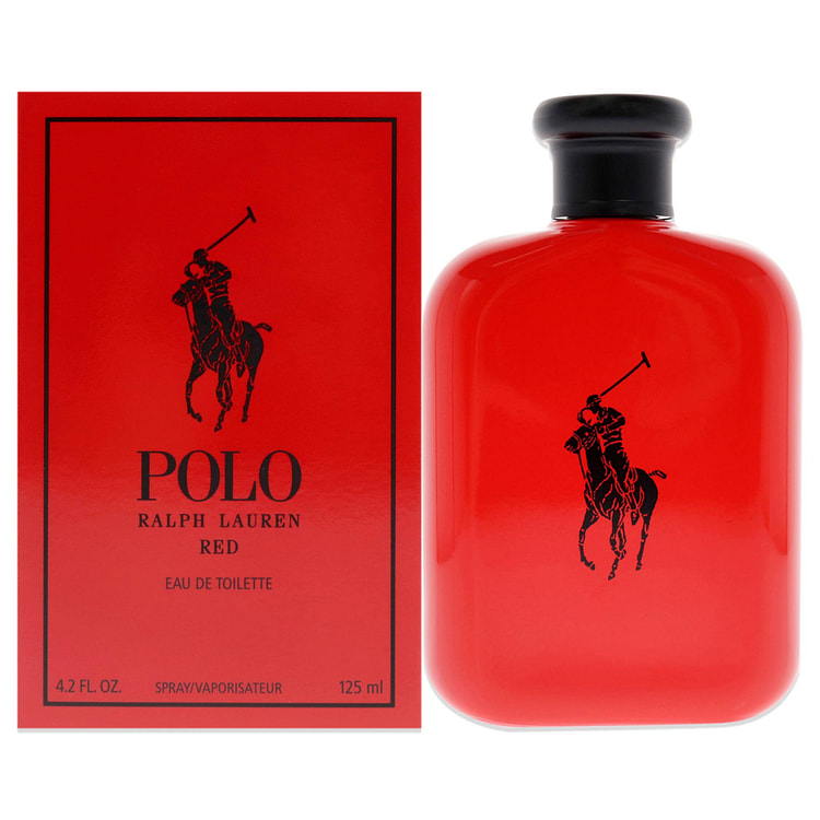 Polo Red by Ralph Lauren for Men - 4.2 oz EDT 4.2 oz