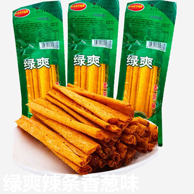Snacks spicy strips 16g*10 packages 160 グラム