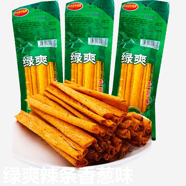 绿爽麻辣条校园辣棒零食辣条16g*10包