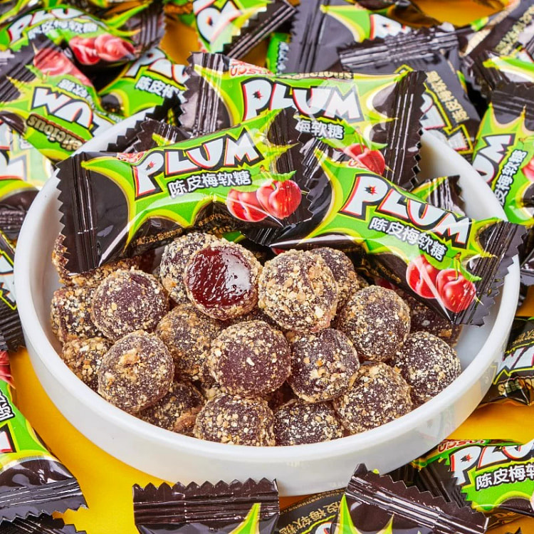 黎祥陈皮话梅软糖250g*1袋 250 克