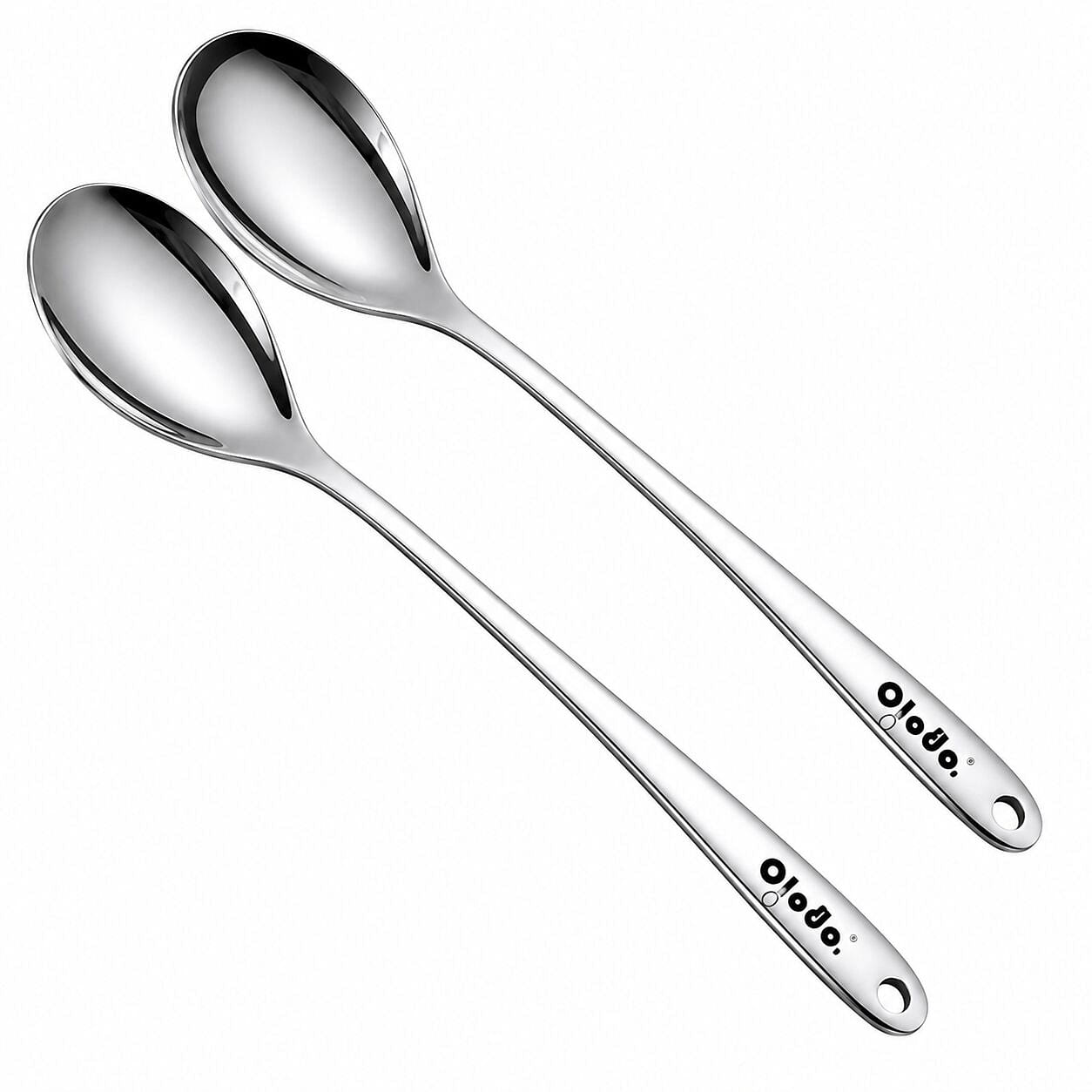 Olodo 316 Stainless Steel Dinner Soup Spoons 2 count