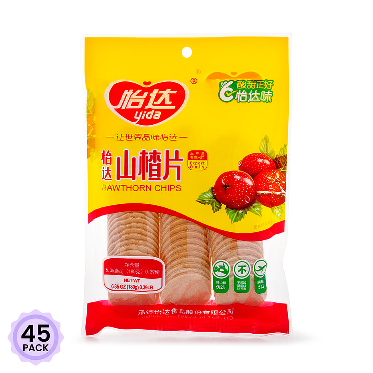 怡达 山楂片 180 克*45 包