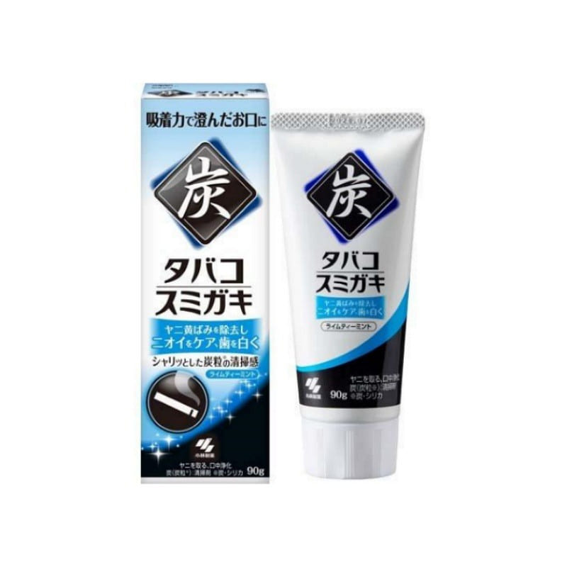 KOBAYASHI Black Charcoal Mint Toothpaste 90g 1 each