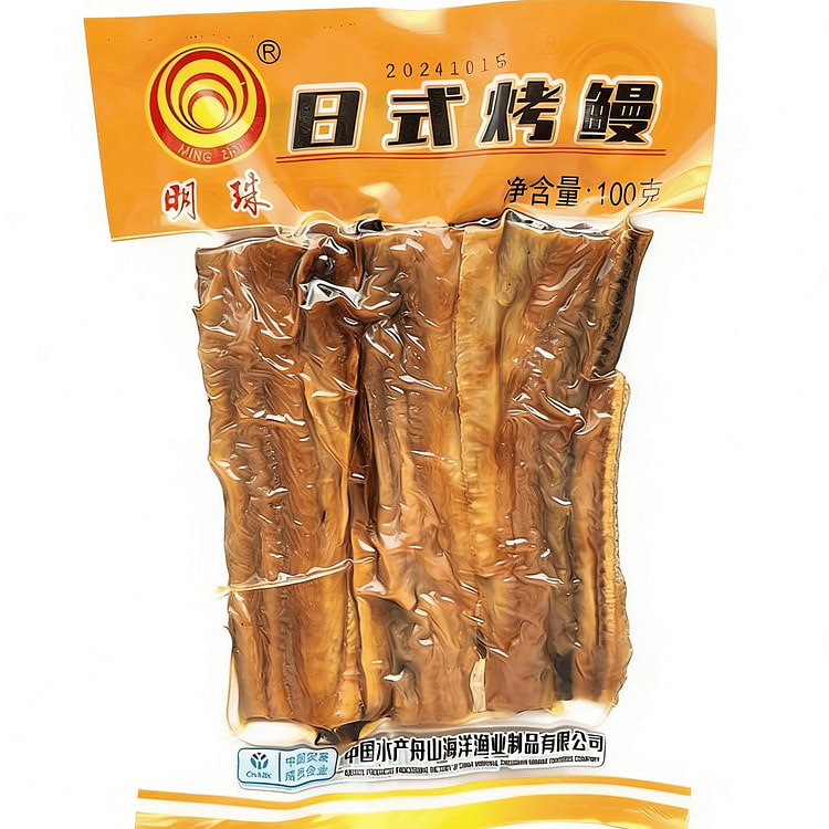 烤鳗鱼片即食鱼干100g