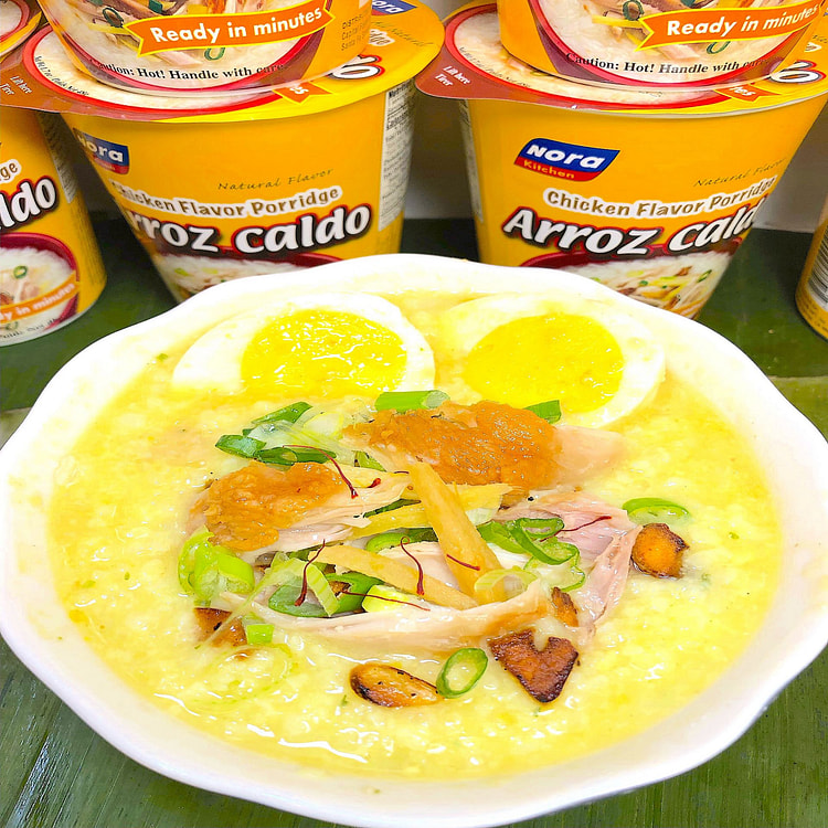 FILIPINO "ARROZ CALDO" CHICKEN RICE PORRIDGE WOW!