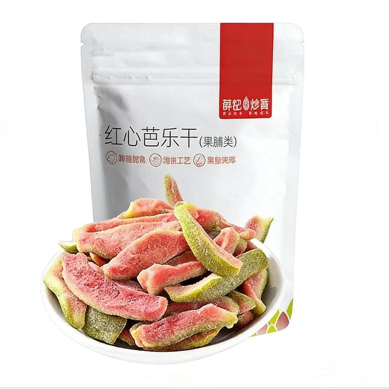 Red Guava Slice 78g*3bags Seeded Dried Guava 300 g