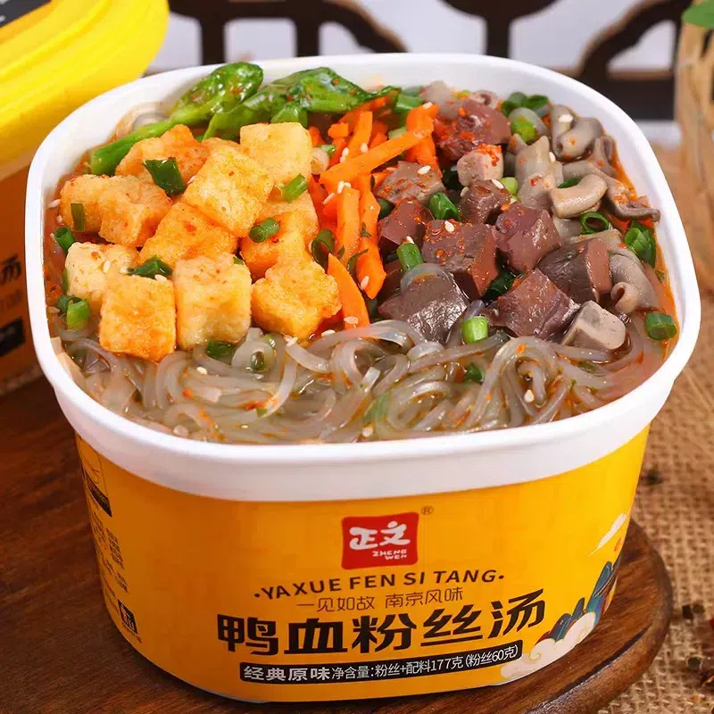 Original 177g Yitong duck blood vermicelli soup 177 g