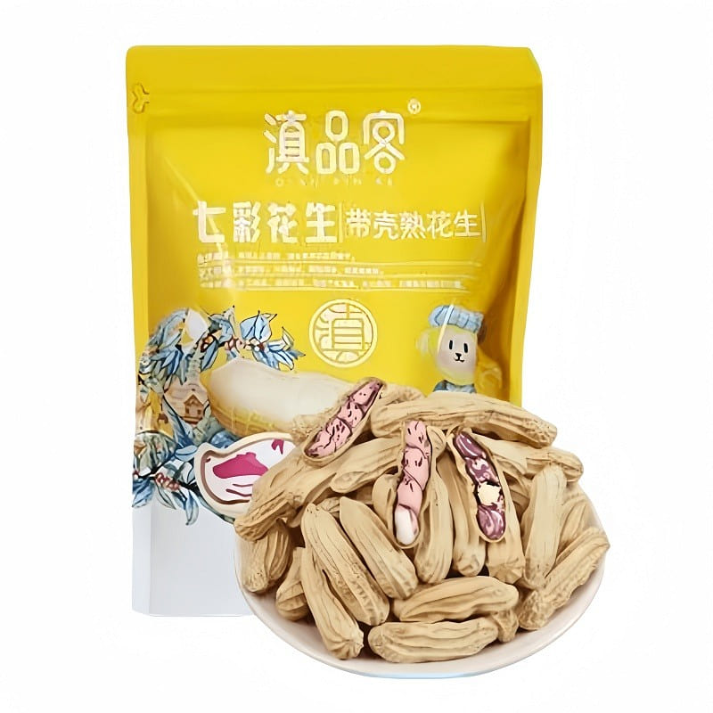 1 bag of rainbow peanuts with shells, cooked 150 g