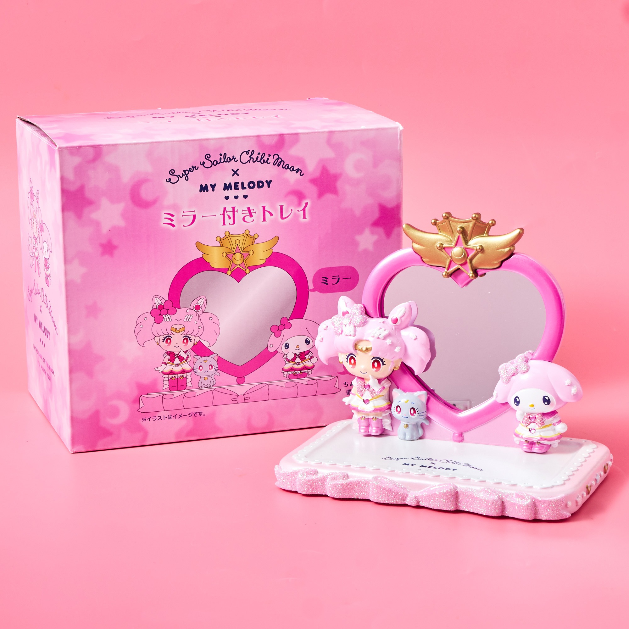 ミラー付きトレイ マイメロディ×美少女戦士セーラームーンEternal