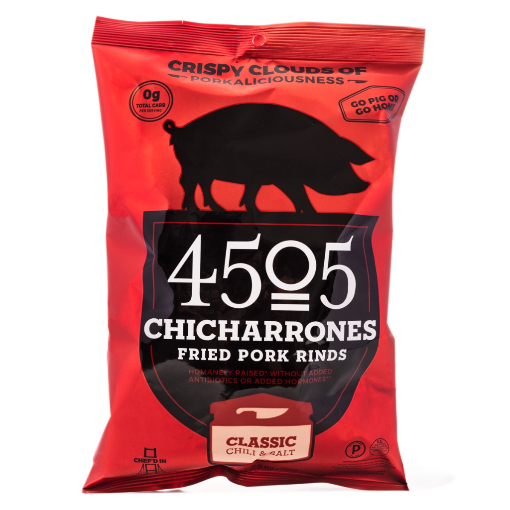 Weee! 4505 Chicharrones Pork Rinds, Chili and Salt