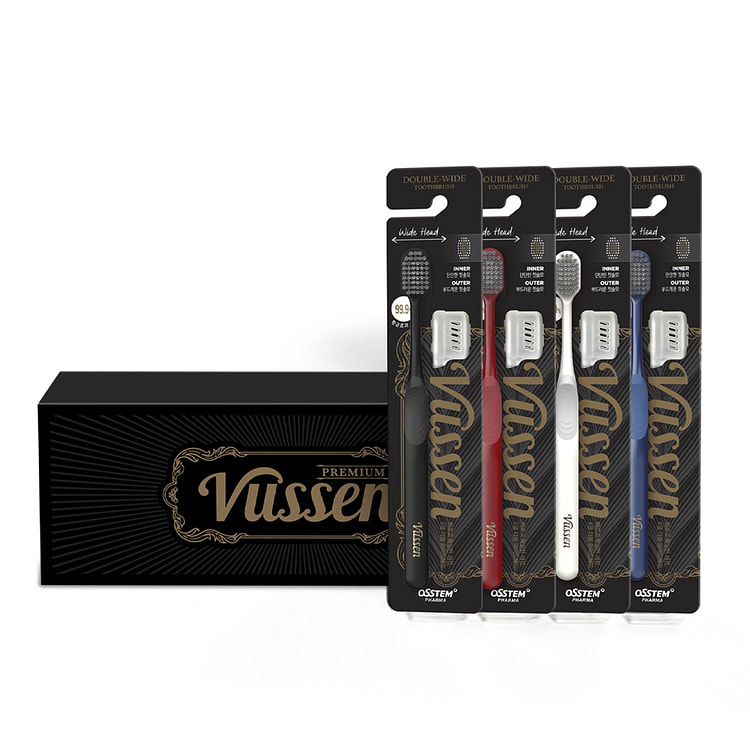 Vussen Toothbrush 4pcs 1 each
