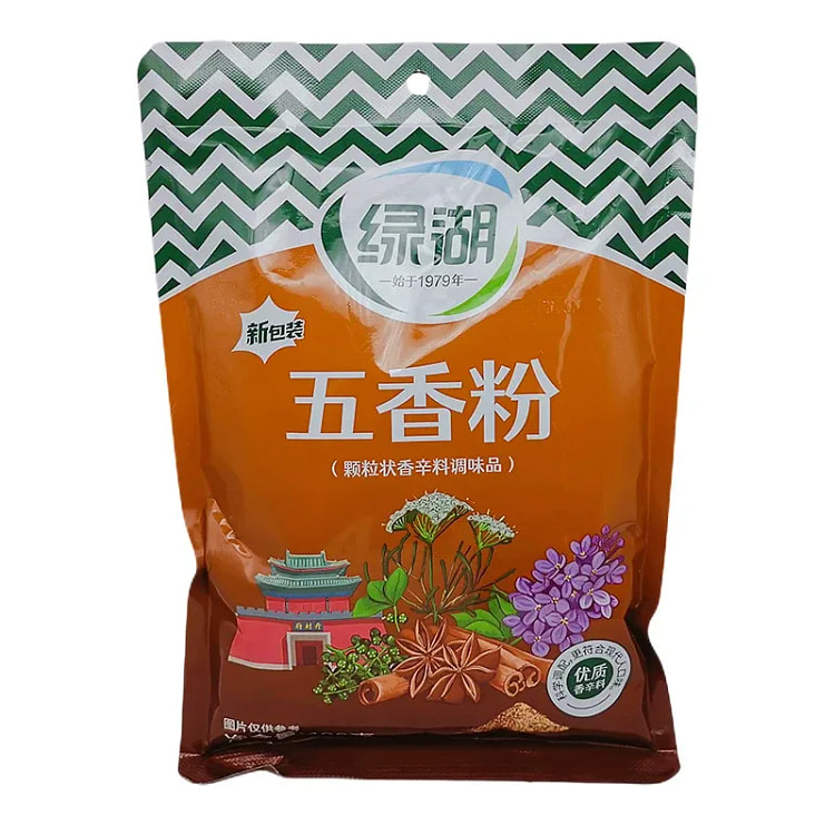 广东绿湖五香粉调料 400g袋装炒菜烧饼香辛料 400 克