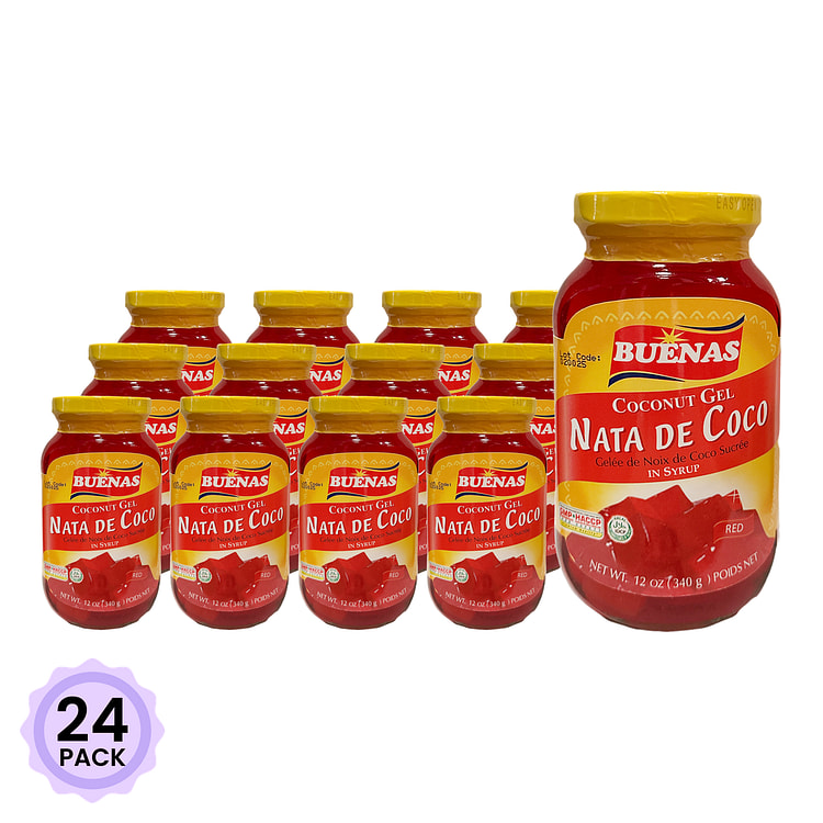 Buenas Nata de Coco (Red) 12 oz*24 pack