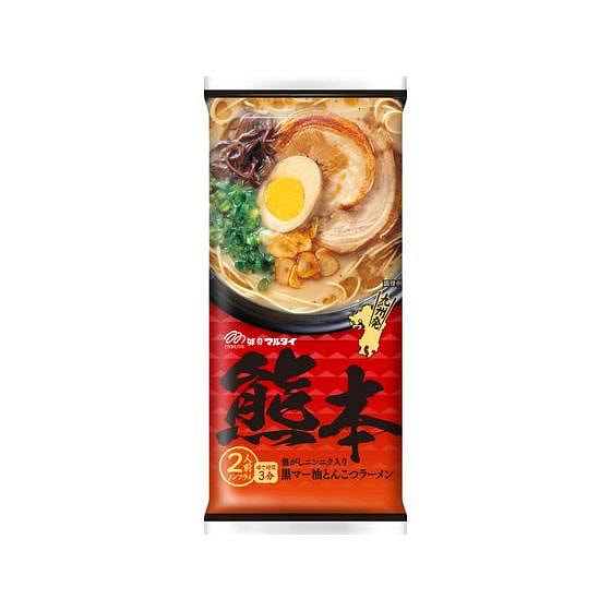 丸太拉面 黑麻油豚骨拉面 186g