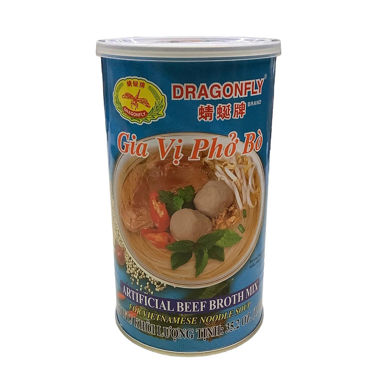 Dragonfly 人造牛肉汤粉混合物 35.2 盎司