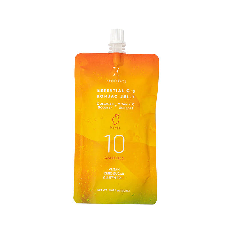 EVERYDAZE Mango Essential C's Konjac Jelly (Collagen + Vitamin C) 1 Pack 1 each