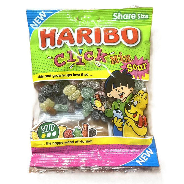 Haribo Click Mix Sour (Finland) 1 each