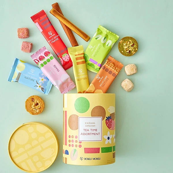 Yoku Moku 春限定下午茶点心 15枚 1 盒