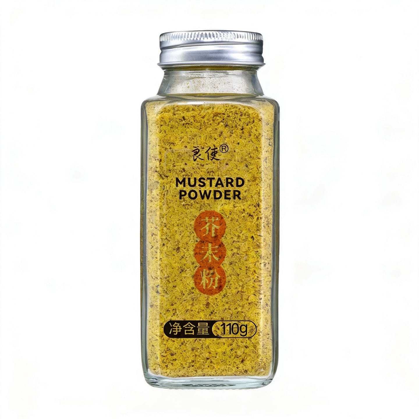 Authentic Mustard Powder 1 Bottle, Naturally Fresh 110 g