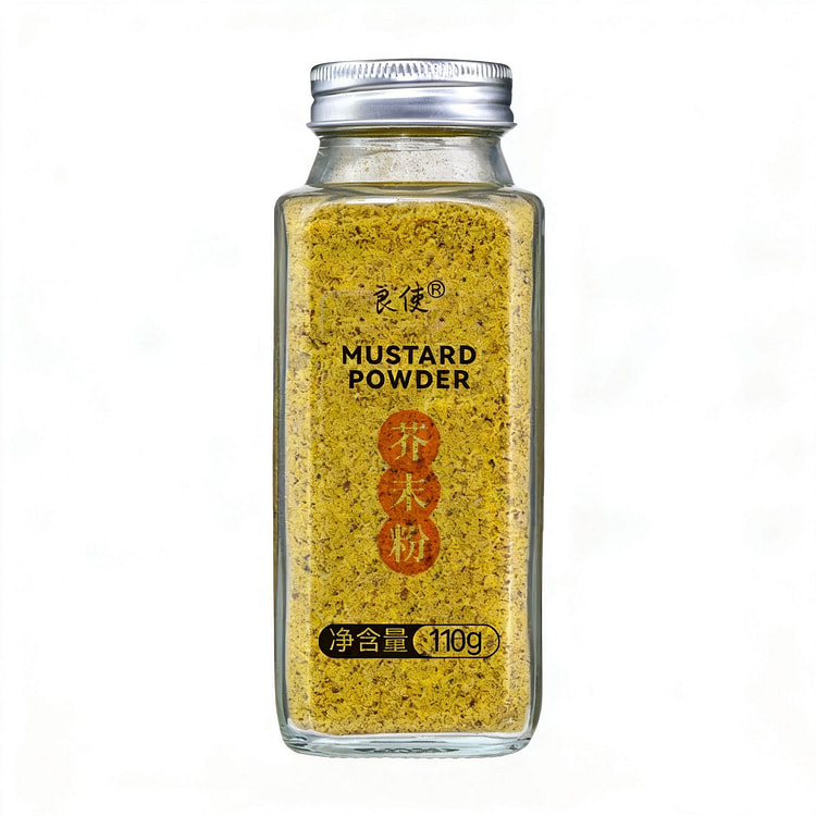 Authentic Mustard Powder 1 Bottle, Naturally Fresh 110 g