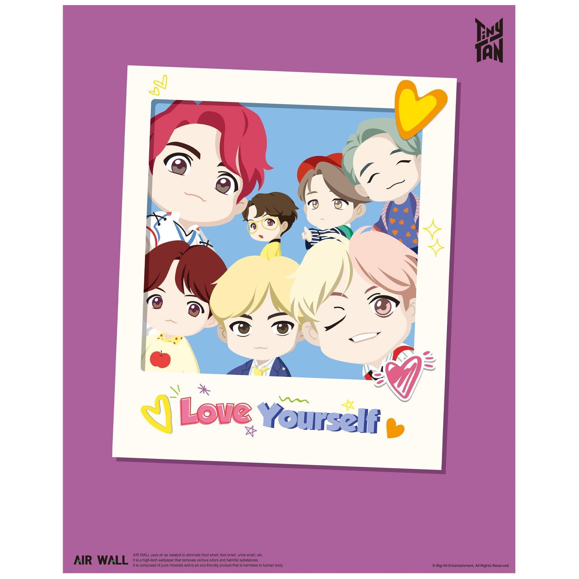 Get BTS TinyTAN IDOL #1 - Air Wall Poster【Official Licensed