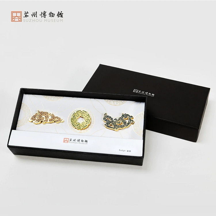 Suzhou Mus. "Great State" Badge Set (3 pcs)