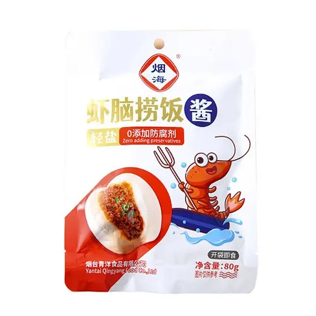 虾脑拌饭酱即食160g