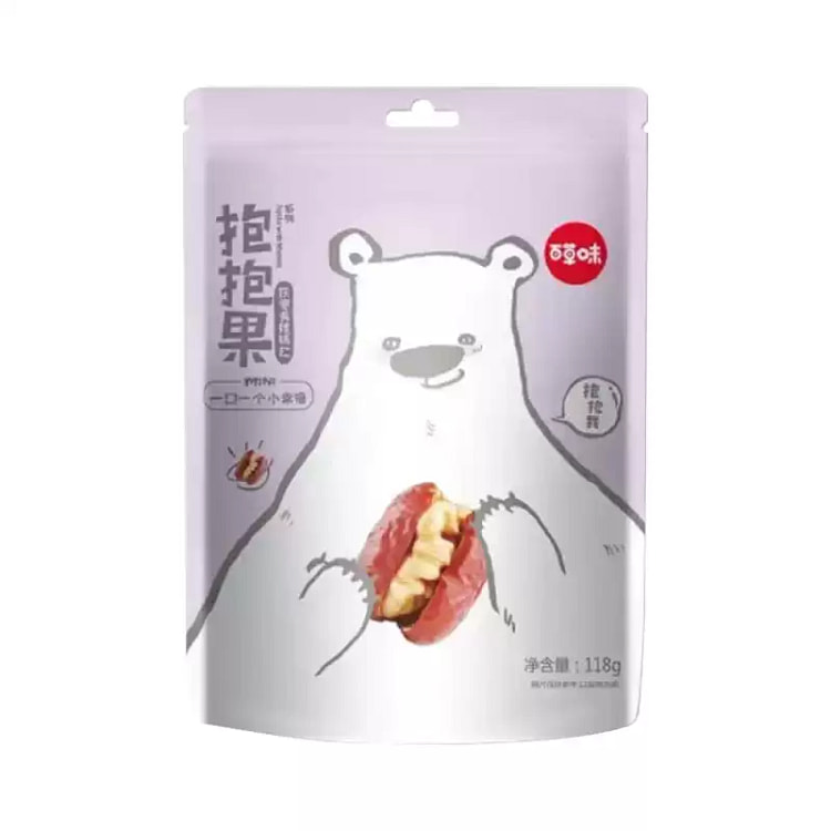 1 bag of dried jujubes stuffed with walnuts 118 g