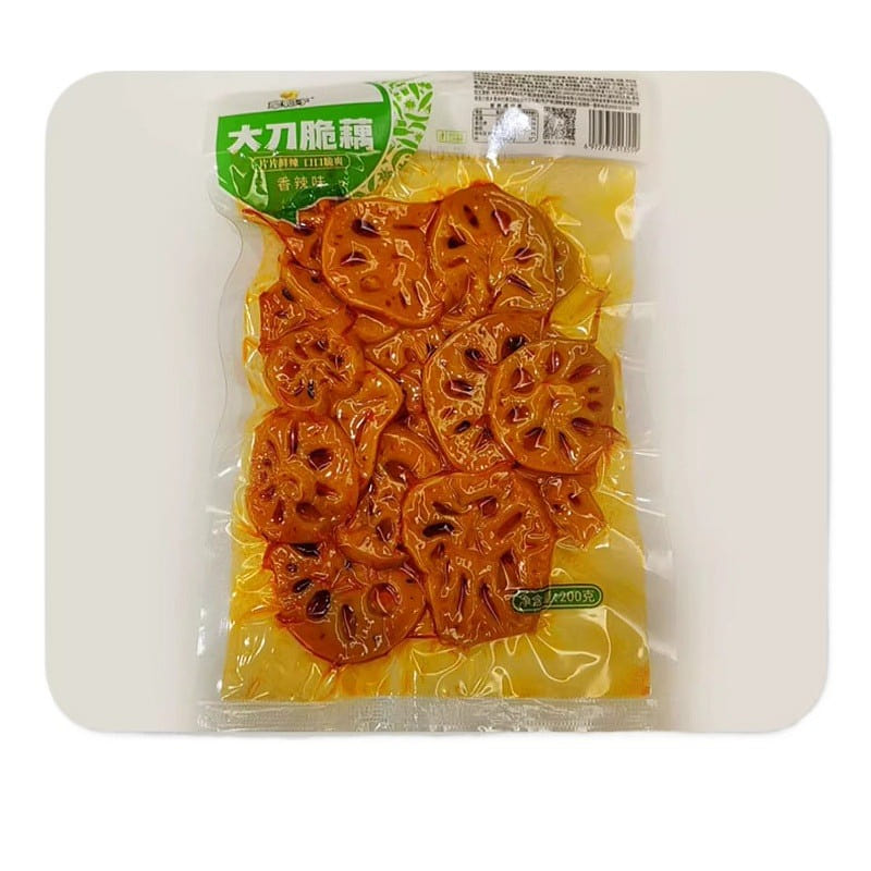 Spicy lotus root slices instant 200g*2 bags 400 g