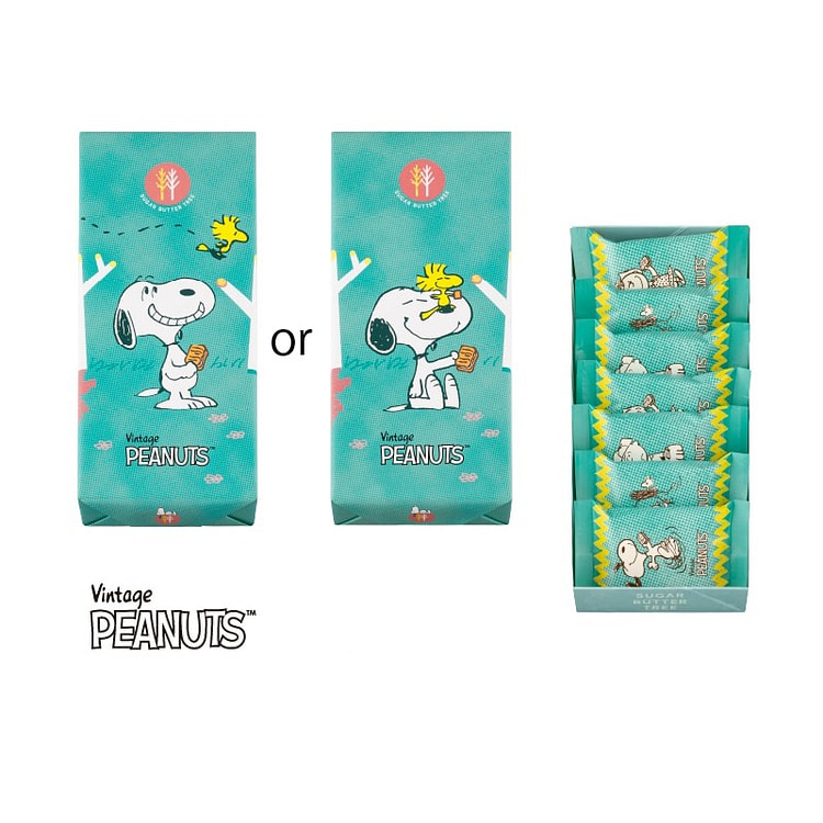 砂糖奶油树 史努比联名款 砂糖奶油夹心饼干 7枚 1 份