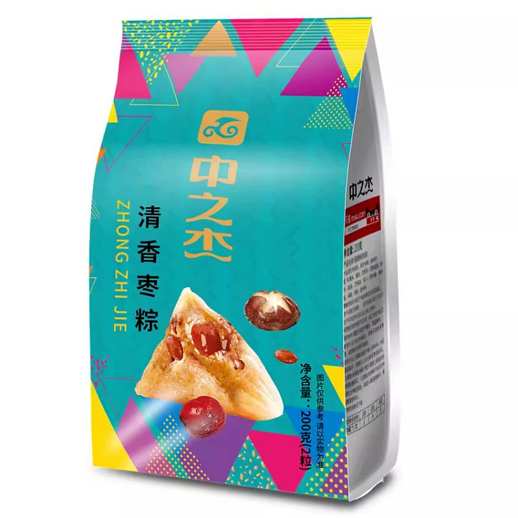 清香枣粽100g*2个