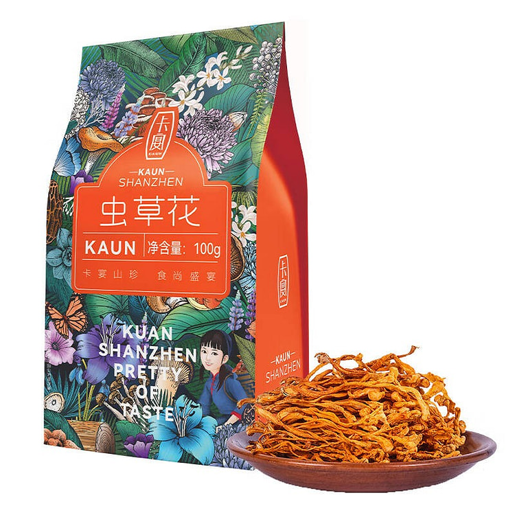 Cayenne Cordyceps flowers 100g dried mushrooms ste