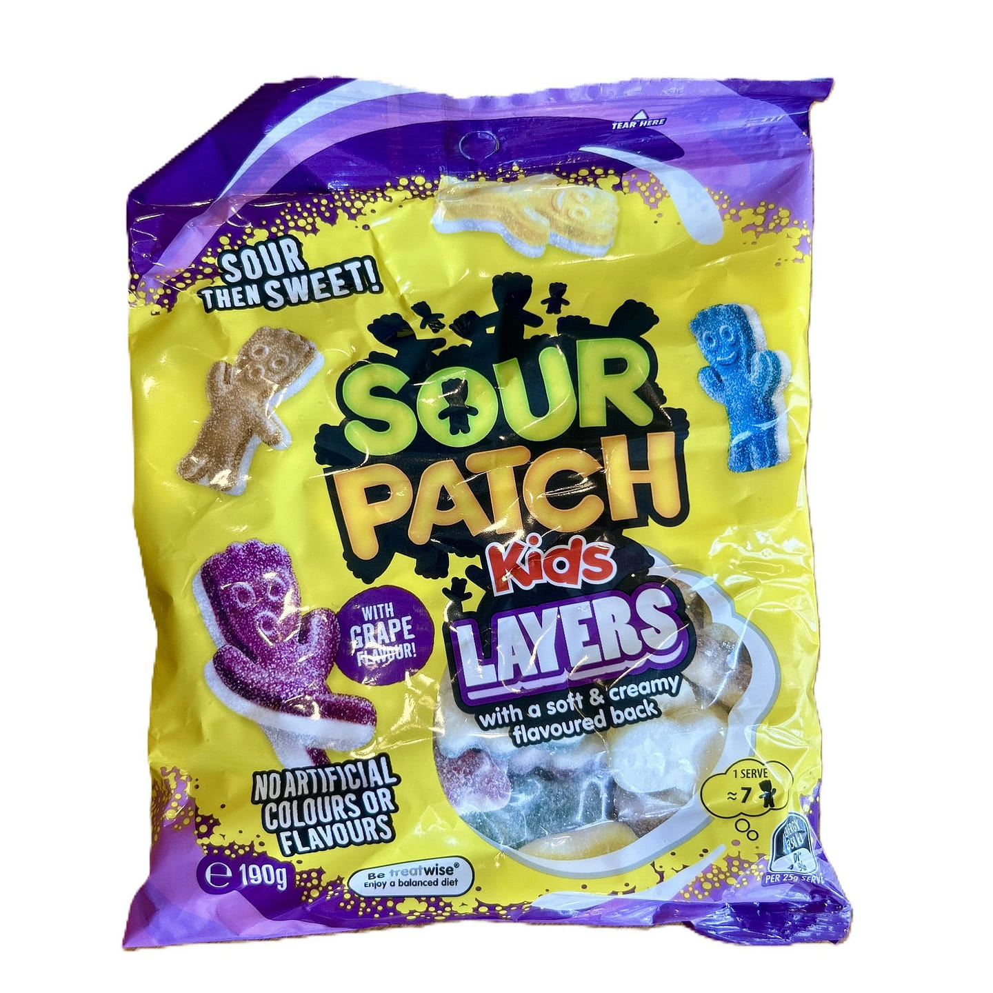 Sour Patch Kids Layers (Australia) 1 each