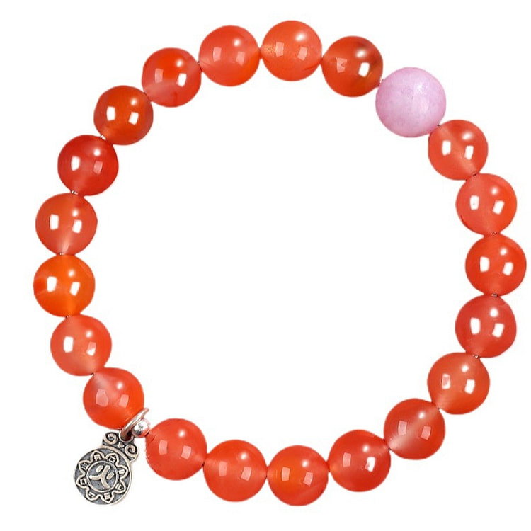 普陀山 水晶手串五行互补水晶手串 增火款 8mm 1 盒