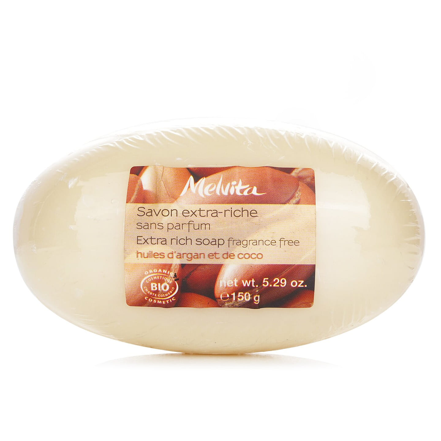 Melvita Argan Oil Moisturizing Soap Fragrance Free 150ml/5.29oz 150 ml(ミリリットル)