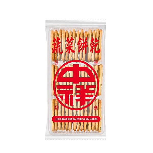Taiwan Chung Hsiang Scallion Crackers 135 g