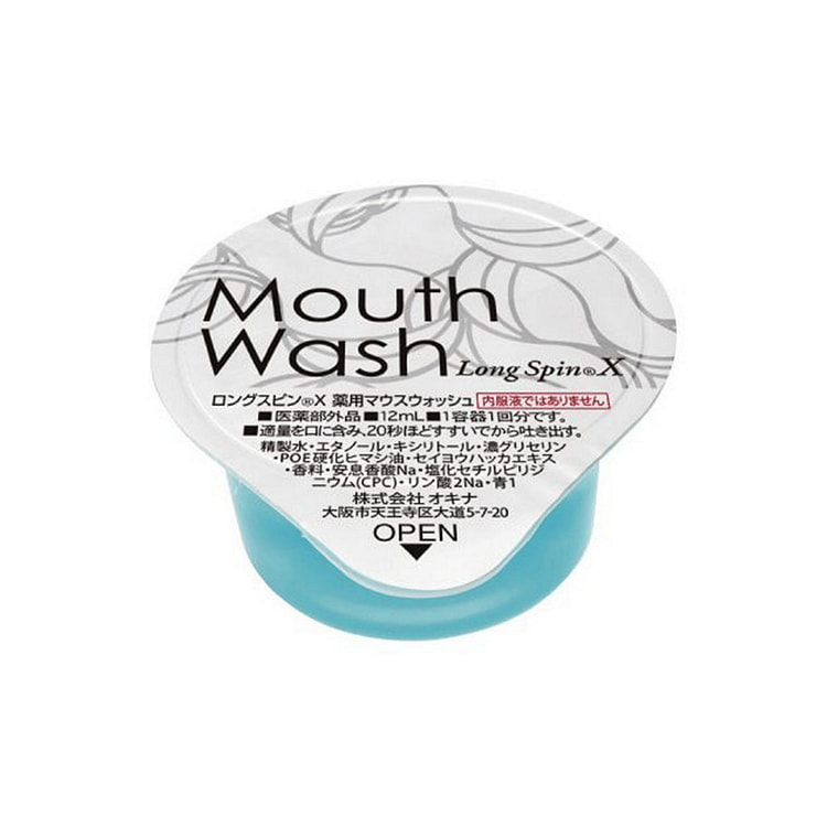 okina便携漱口水 12ml一枚入 薄荷味