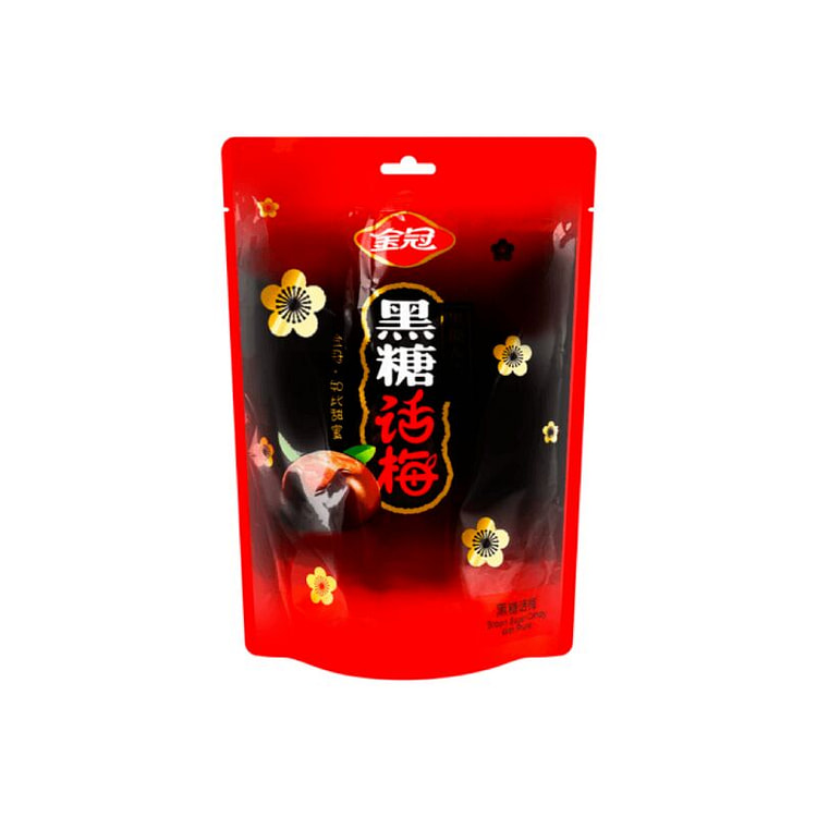 金冠 黑糖话梅 梅子夹心硬糖果