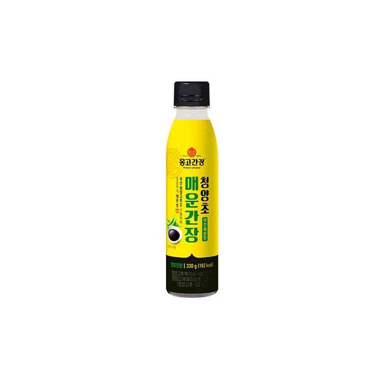 MONGGO FOODS Spicy Soy Sauce-Mild 330g 1 each
