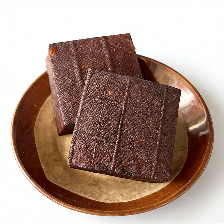 达县豆干柴火烟熏香干五香花椒2块 220 克