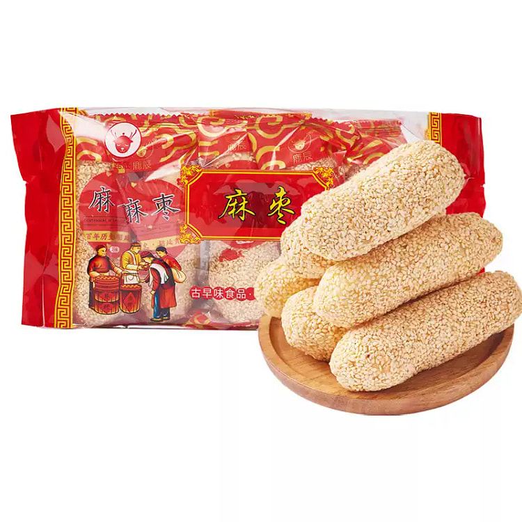 闽南特产小吃福建永春麻粩特产小吃麻枣特色茶点心250g*1袋