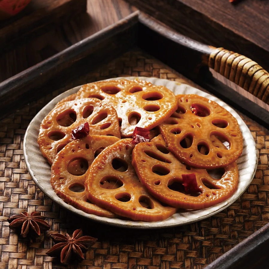 Sweet and Spicy Braised Lotus Root 300 그램