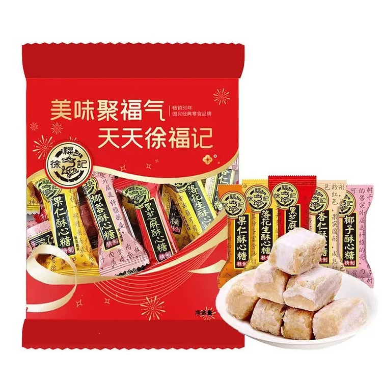 徐福记酥心糖500g袋装混合 500 克