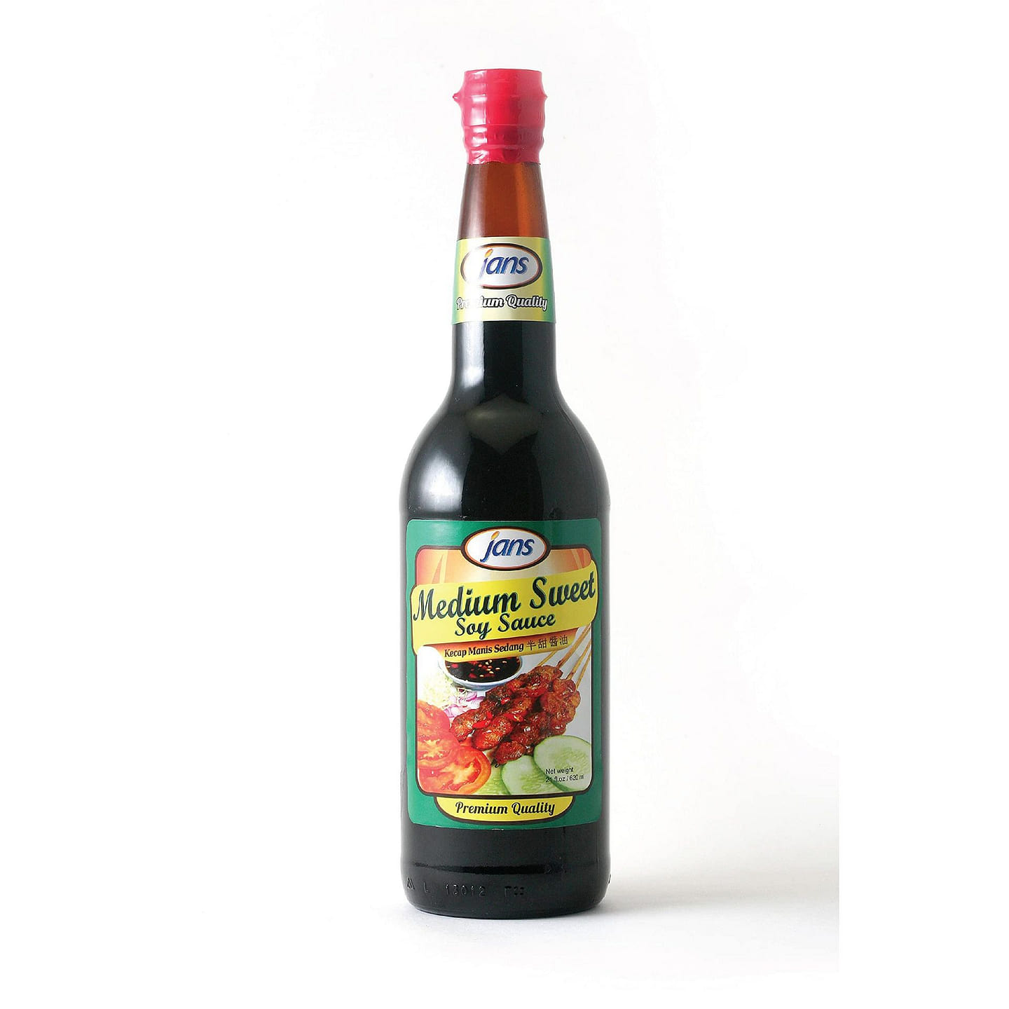 Jans – Medium Sweet Soy Sauce, 21 oz, Pack of 1 21 oz