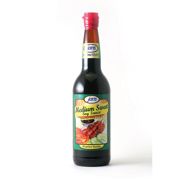 Jans - Medium Sweet Soy Sauce, 21 oz, Pack of 1 21 oz